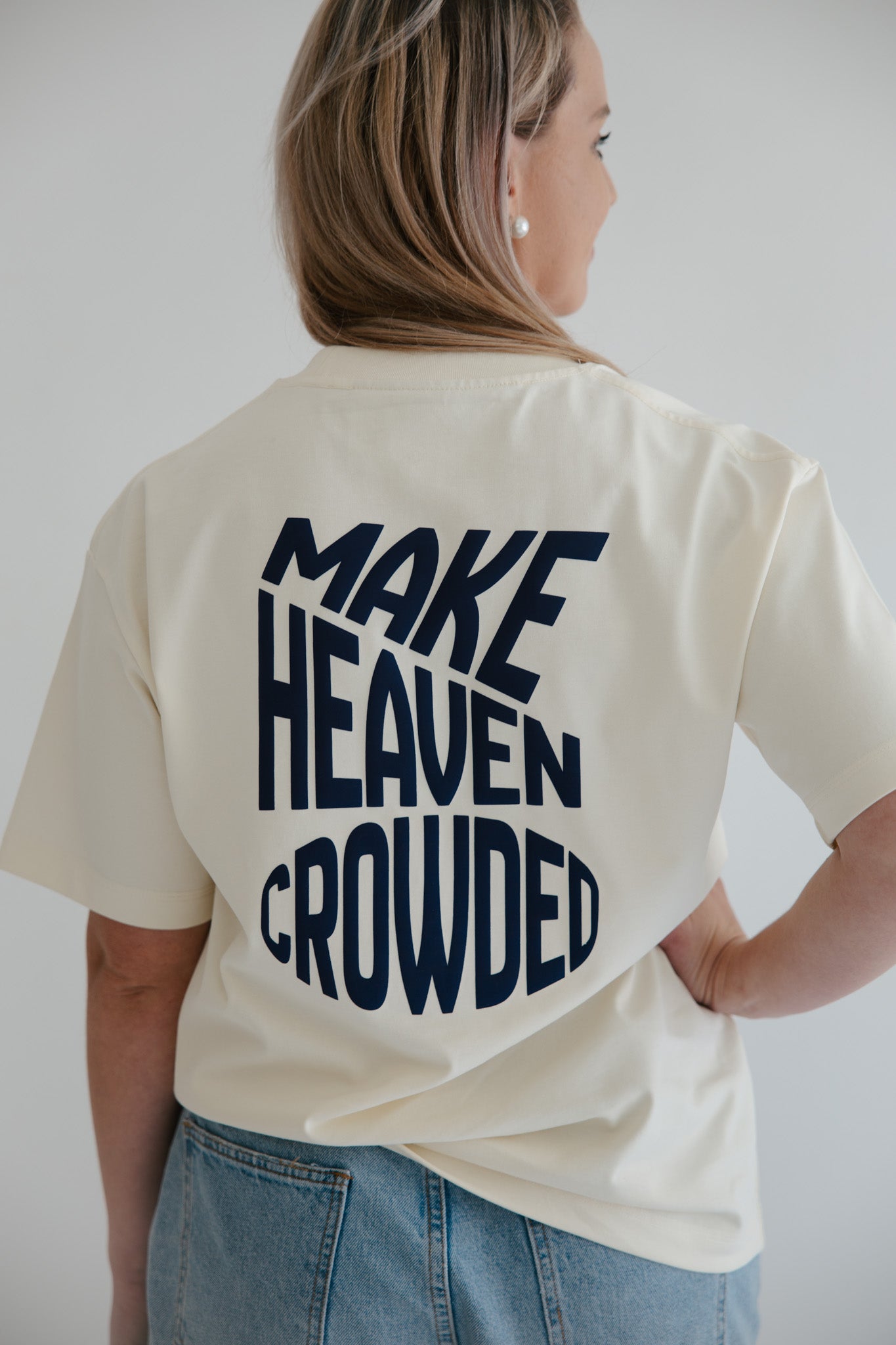 Make Heaven Crowded - Oversized T-Shirt (UNISEX)