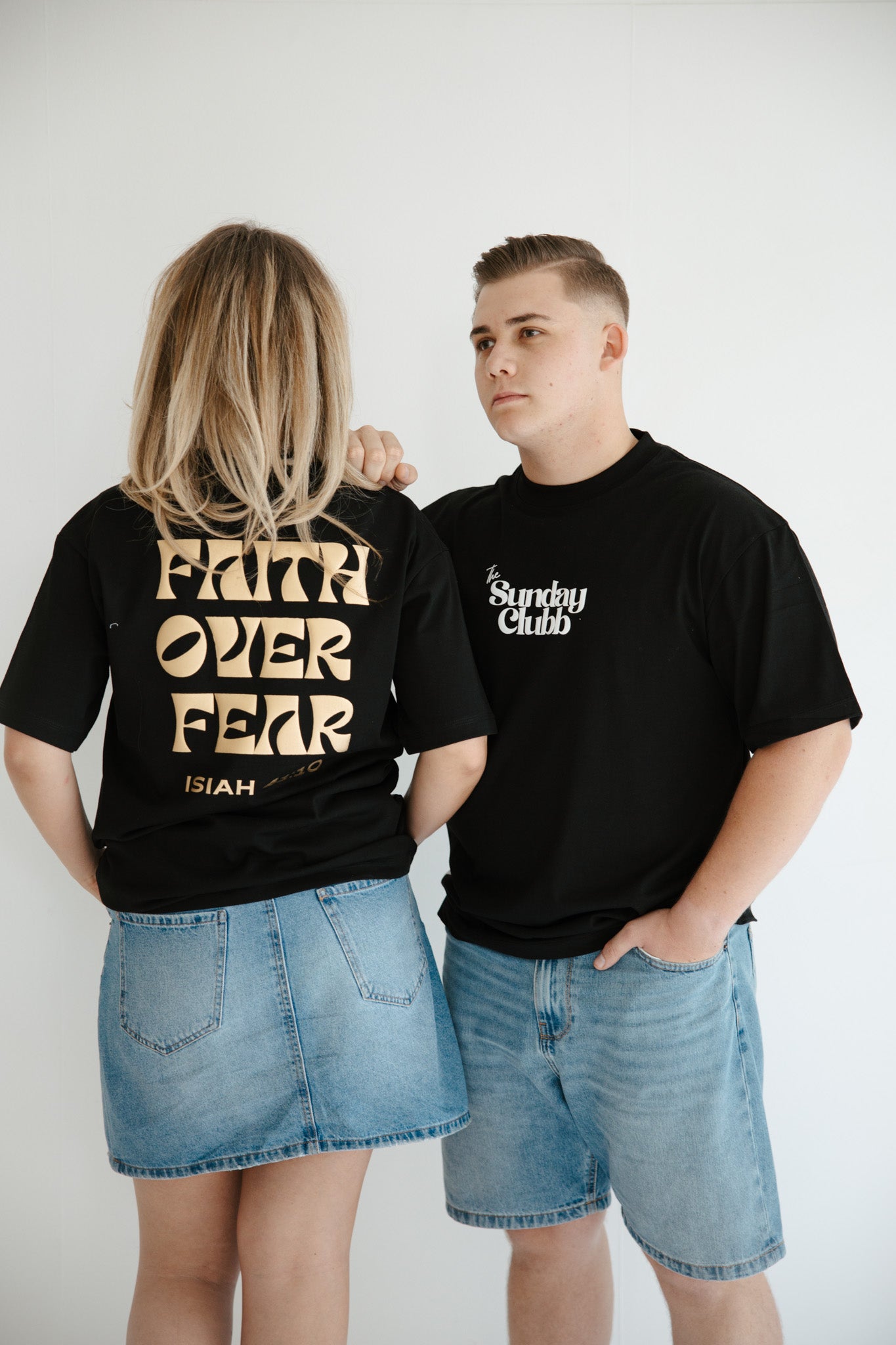 Faith Over Fear - Oversized T-Shirt (UNISEX)