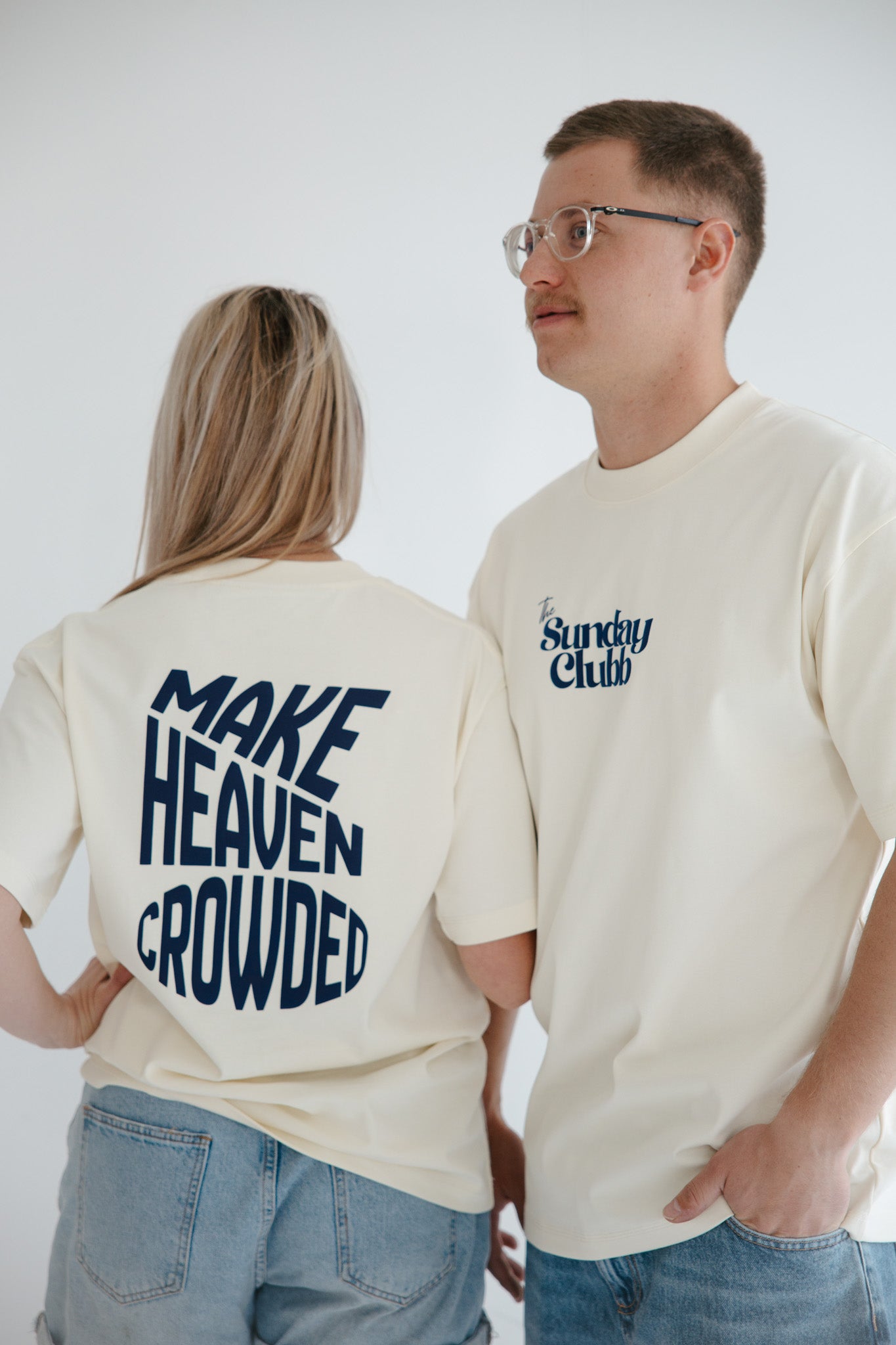 Make Heaven Crowded - Oversized T-Shirt (UNISEX)